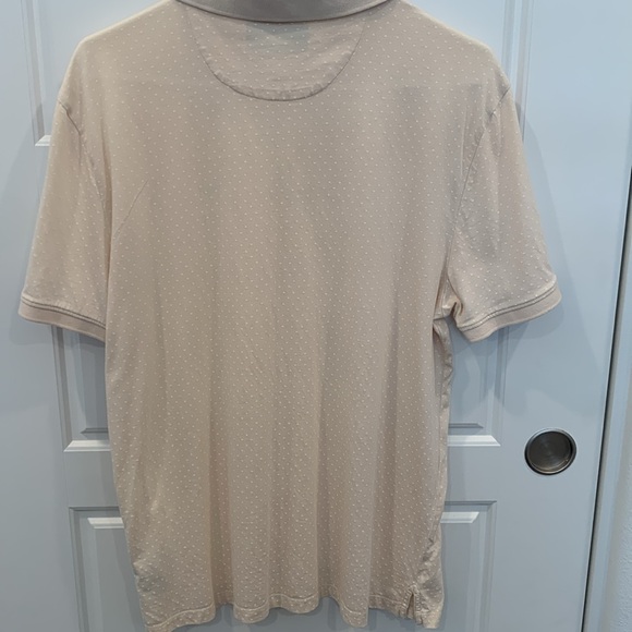 Calvin Klein Men's Cream Polo Shirt - Picture 8 of 9